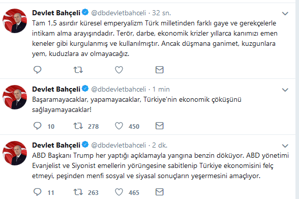 Bahçeli'den 'döviz hareketliliği' yorumu