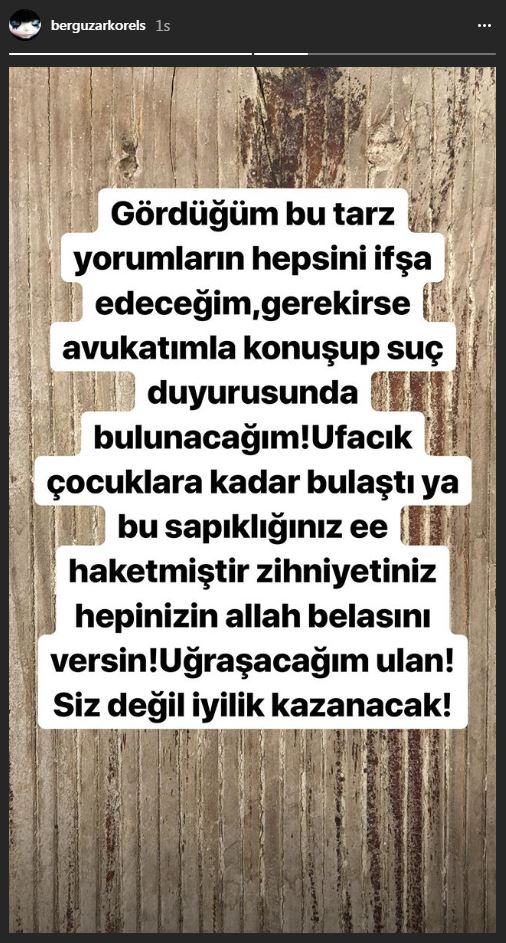 Bergüzar Korel terbiyesiz takipçisini ifşa etti "Artık dayanamadım"