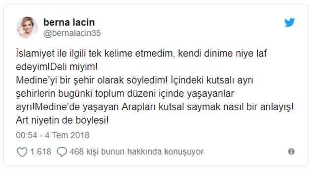 Berna Laçin hakkında " dini değerleri aşağılama" suçundan dava açıldı -Berna Laçin kimdir?