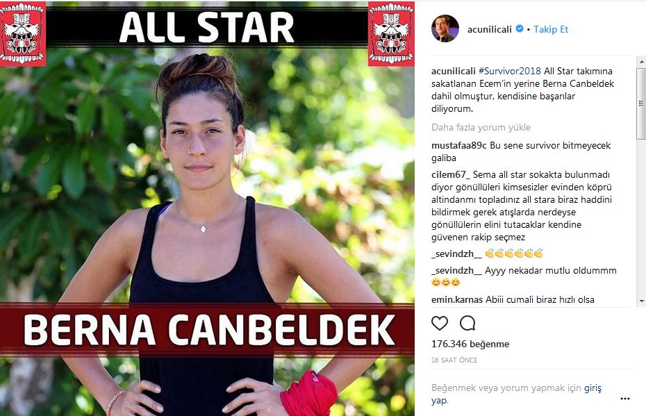 Survivor 2018'in Yeni Yarışmacısı Berna Canbeldek Kimdir