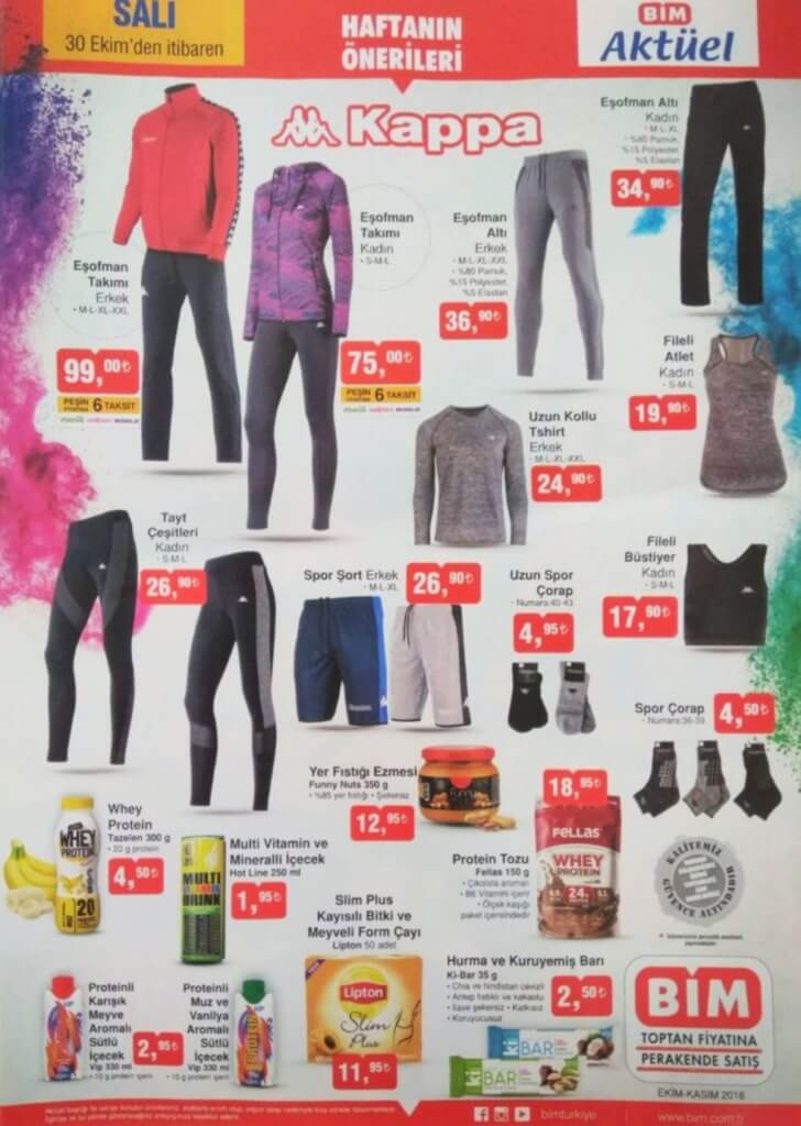 BİM 26-31 Ekim aktüel ürünlerde bu hafta ne var? BİM'de bu hafta neler var?