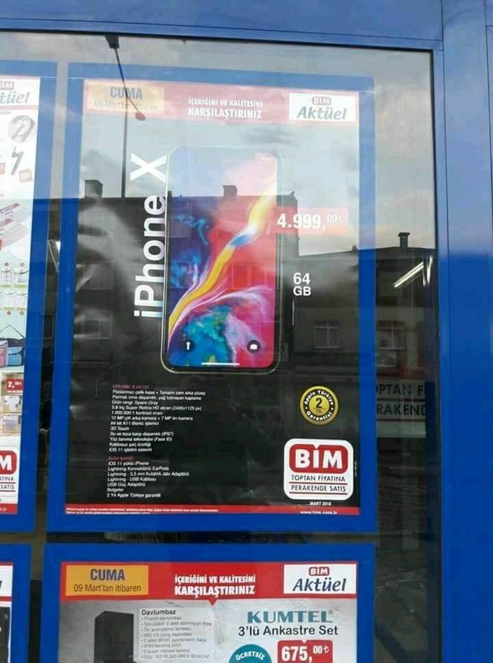 BİM iPhone X'i Kaç TL'ye Satacak | Ne zaman Satacak