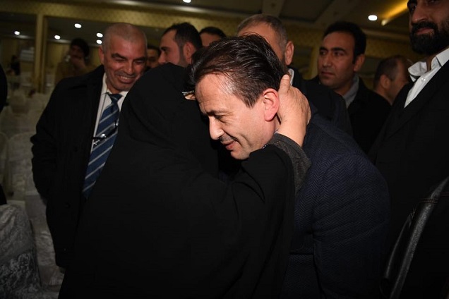 Aydıntepe mahallesi sakinlerinden Şadi Yazıcı'ya yoğun ilgi