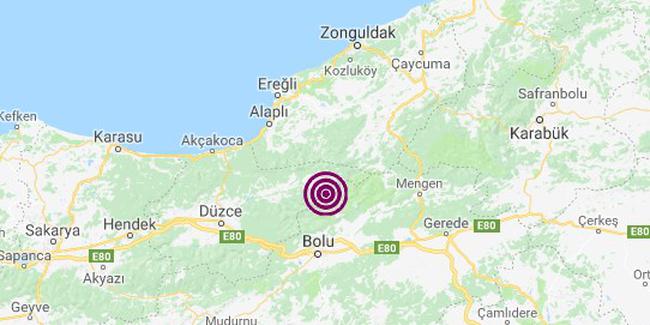 Son dakika: Bolu'da Deprem! İstanbul'da da hissedildi!