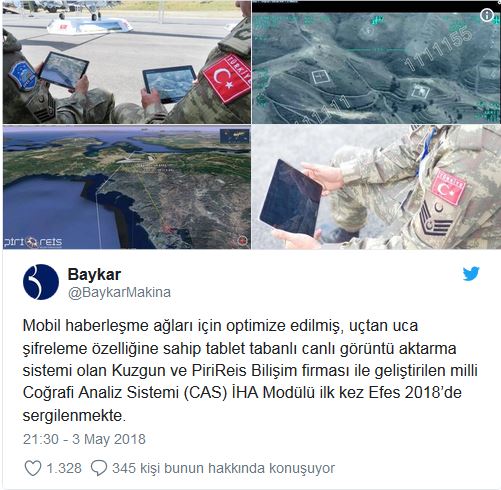 Yerli Google Earth Milli Coğrafi Analiz Sistemi (CAS) sivillere açıldı! 