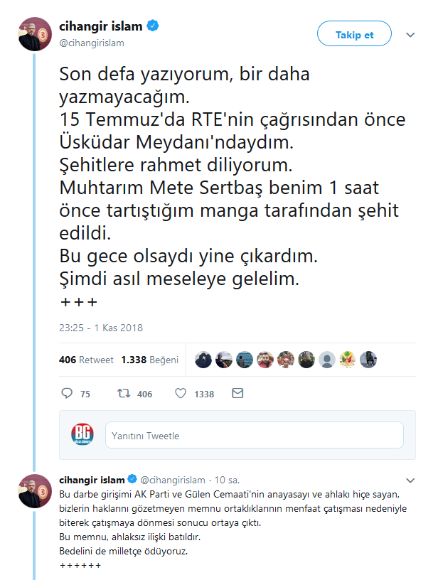 Cihangir İslam kimdir? Saadet Partili Cihangir İslam hakkında soruşturma başlatıldı