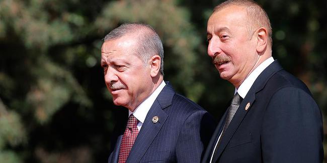 Cumhurbaşkanı Erdoğan'dan Aliyev'e kutlama mesajı
