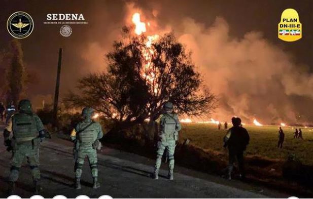 Meksika'da petrol boru hattında patlama: 21 ölü, en az 70 yaralı