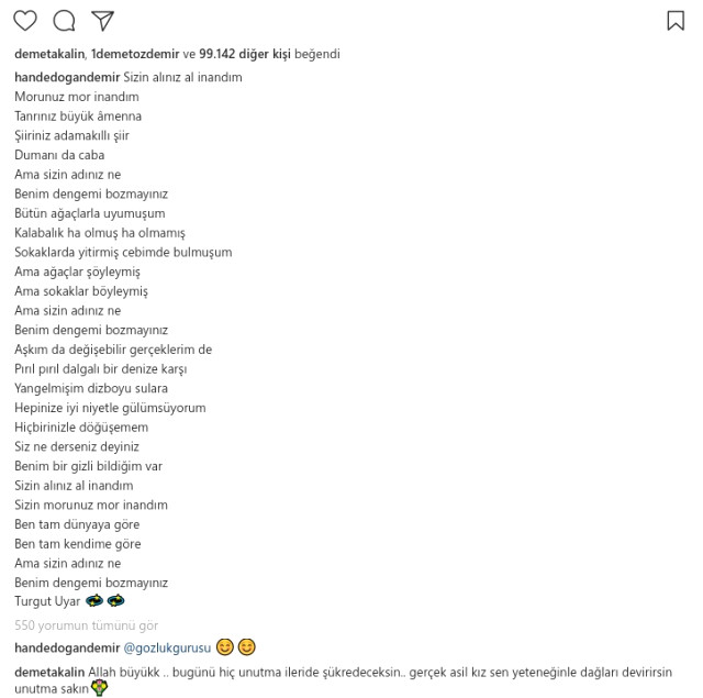 Mert Fırat'ın eski sevgilisi Hande Doğandemir'e Demet Akalın teselli ver