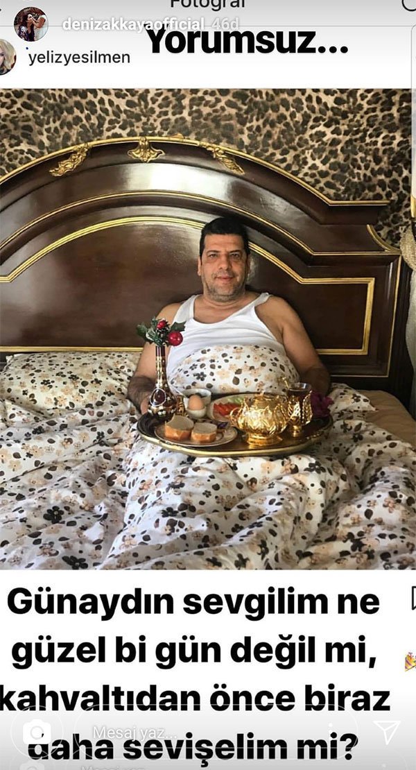 Deniz Akkaya Yeliz Yeşilmen'e Ne Yaptı | Paylaştığı Fotoğraf 