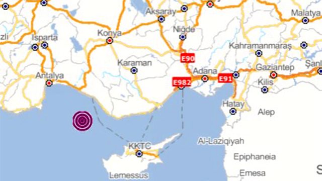 Akdeniz beşik gibi sallanıyor! Son 4 günde ikinci deprem!