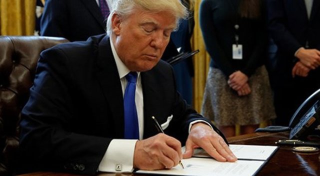 Trump'dan Ticaret Savaşına Resmi İmza
