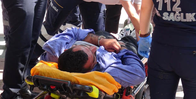 Haliç'te akıl almaz intihar girişimi 