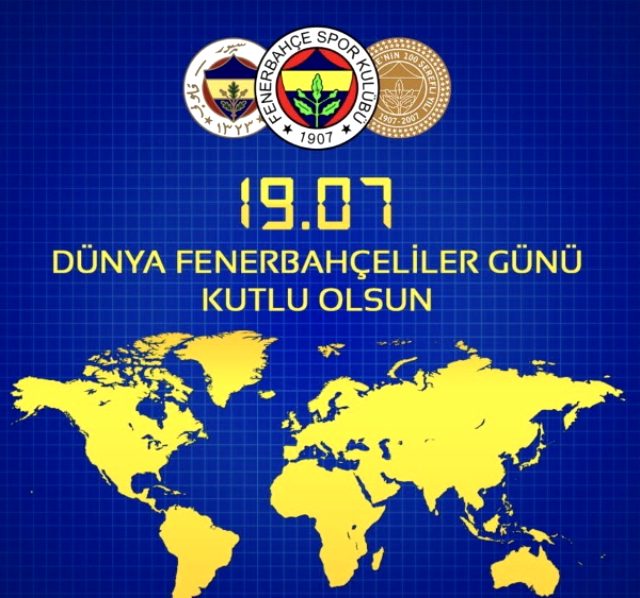 Dünya Fenerbahçeliler günü mesajları 2022 | 1907 Dünya Fenerbahçeliler günü kutlu olsun sözleri, resimli mesajları