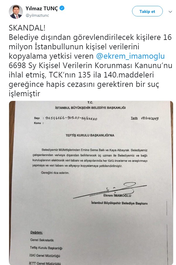 Ekrem İmamoğlu'ndan tepki çeken hareket
