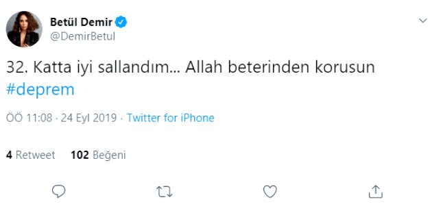Betül Demir: 32.katta sallandım