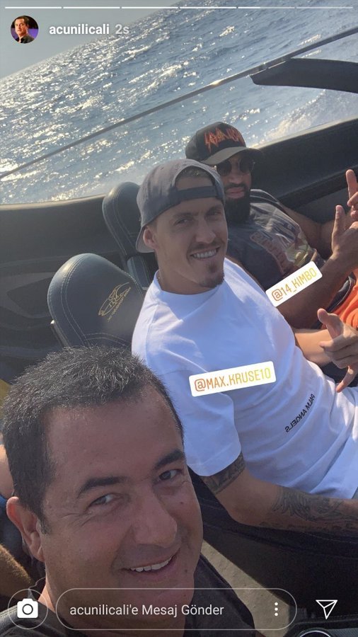 Max Kruse ve Acun Ilıcalı karşı karşıya geldi