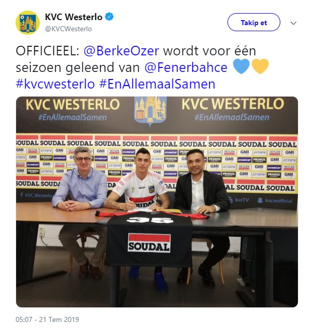 Fenerbahçe’nin genç kalecisi Berke Özer Westerlo yolcusu!