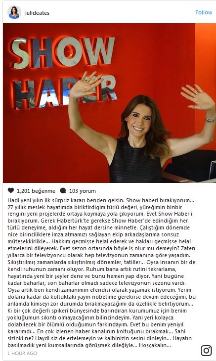 Jülide Ateş Kimdir | Show Tv'den Neden İstifa Etti