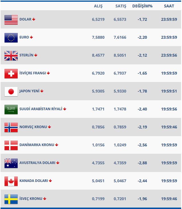 Dolar ne kadar oldu? 1 Dolar kaç TL? Dolar-euroda son durum nedir? 30 Ağustos