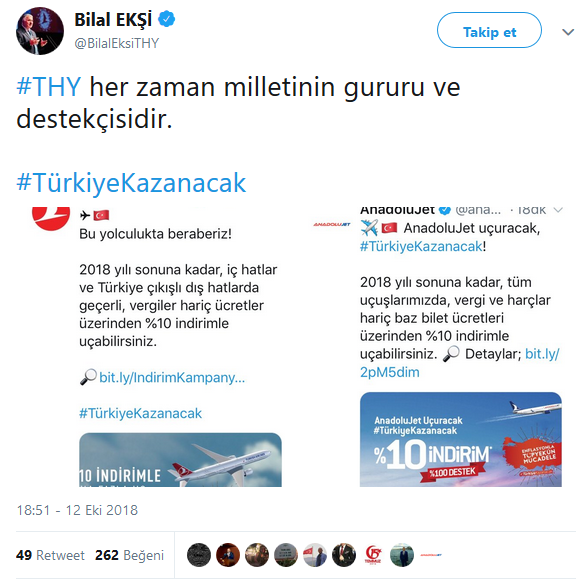THY ve Pegasus'tan Türkiye kazanacak programına destek 
