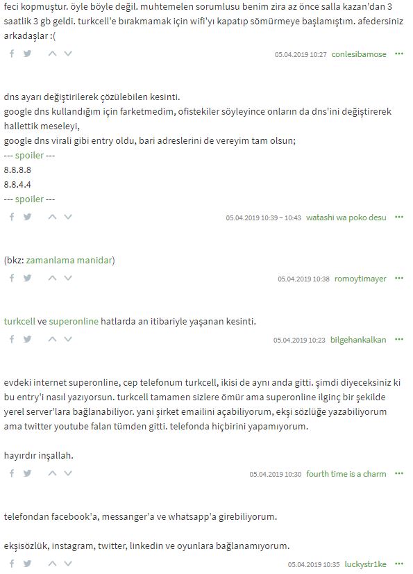 Turkcell internet neden yok? Turkcell çöktü mü? Superonline çöktü mü?