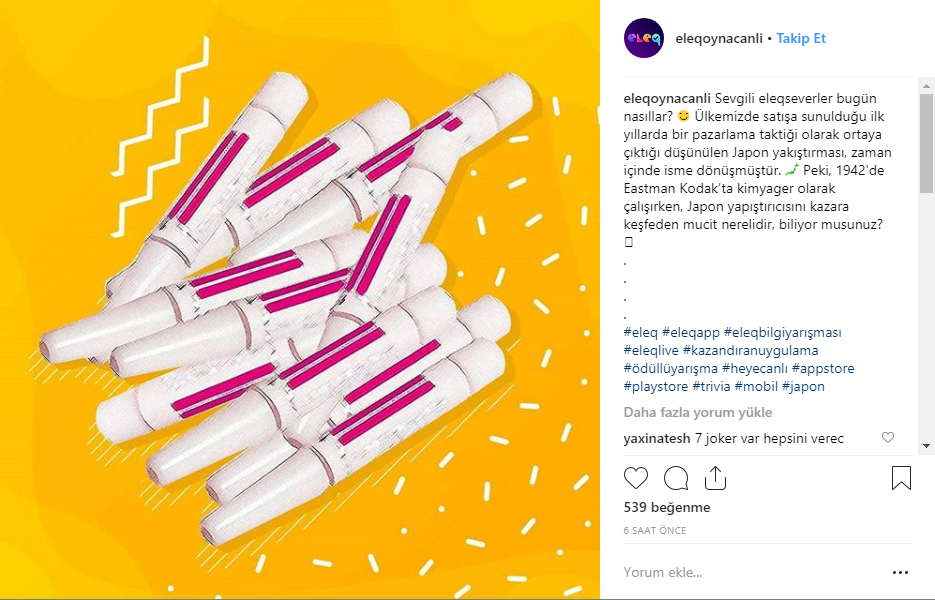 Eleq ipucu cevabı nedir? 30 Ocak Eleq joker kodu nedir?