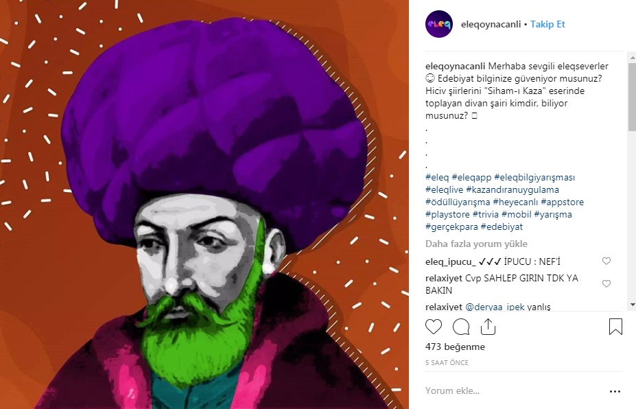 Eleq ipucu cevabı nedir? 21 Şubat Eleq joker kodu nedir?