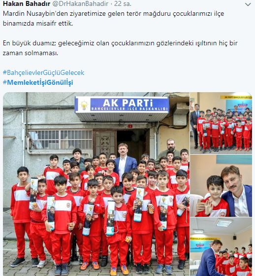 Sosyal medyada AK Parti'ye dev destek
