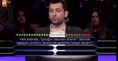 İki üniversite bitiren yarışmacı 3.soruda tıkandı
