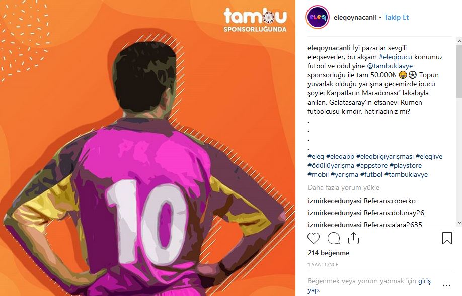 Eleq ipucu cevabı nedir? 14 Mart Eleq joker kodu nedir?