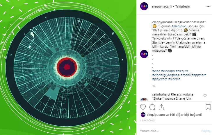 Eleq ipucu cevabı nedir? 8 Mayıs Eleq joker kodu nedir?