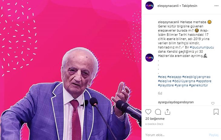 Eleq ipucu cevabı nedir? 10 Nisan Eleq joker kodu nedir?