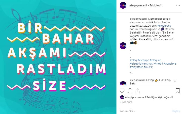 Eleq ipucu cevabı nedir? 15 Mayıs Eleq joker kodu nedir?