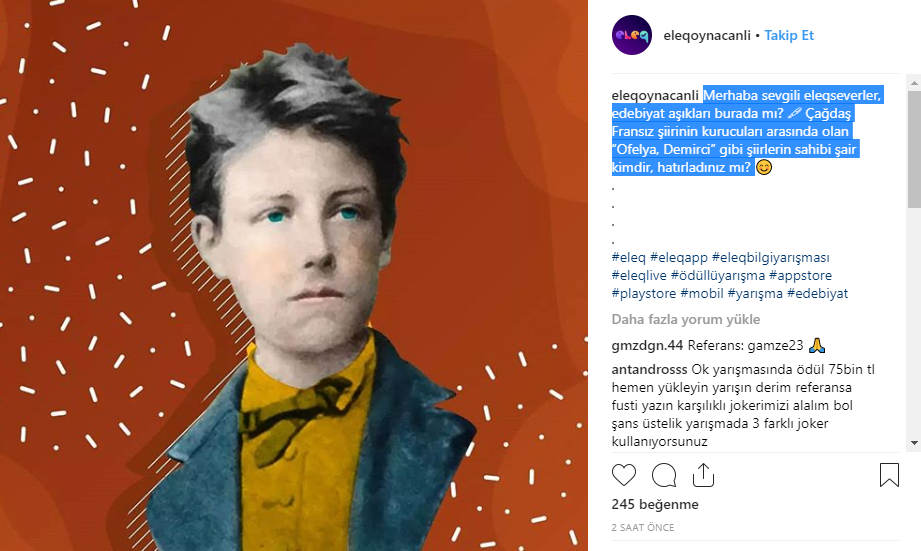 Eleq ipucu cevabı nedir? 1 Mart Eleq joker kodu nedir?