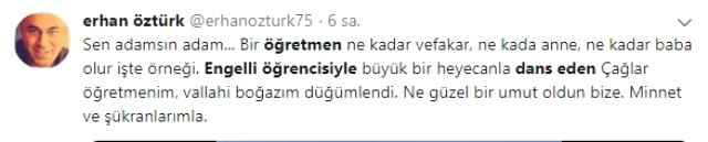 Bu paylaşım duygu dolu anlar yaşattı.