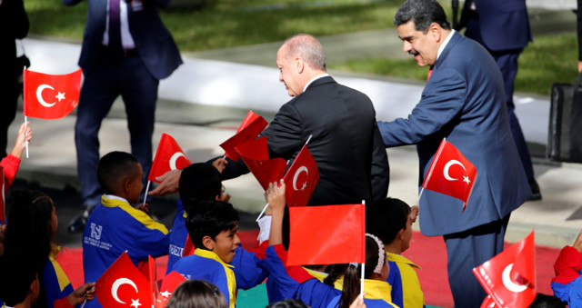 Venezuelalı askerlerden Türkiye'ye görülmemiş jest!