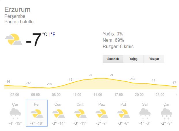 erzurum-hava-001.Erzurum'da yarın okullar tatil mi? 10 Ocak Perşembe okullar tatil mi?