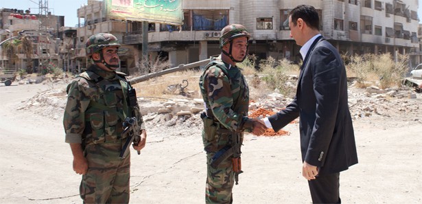 Esed güçleri Arimah'a indi