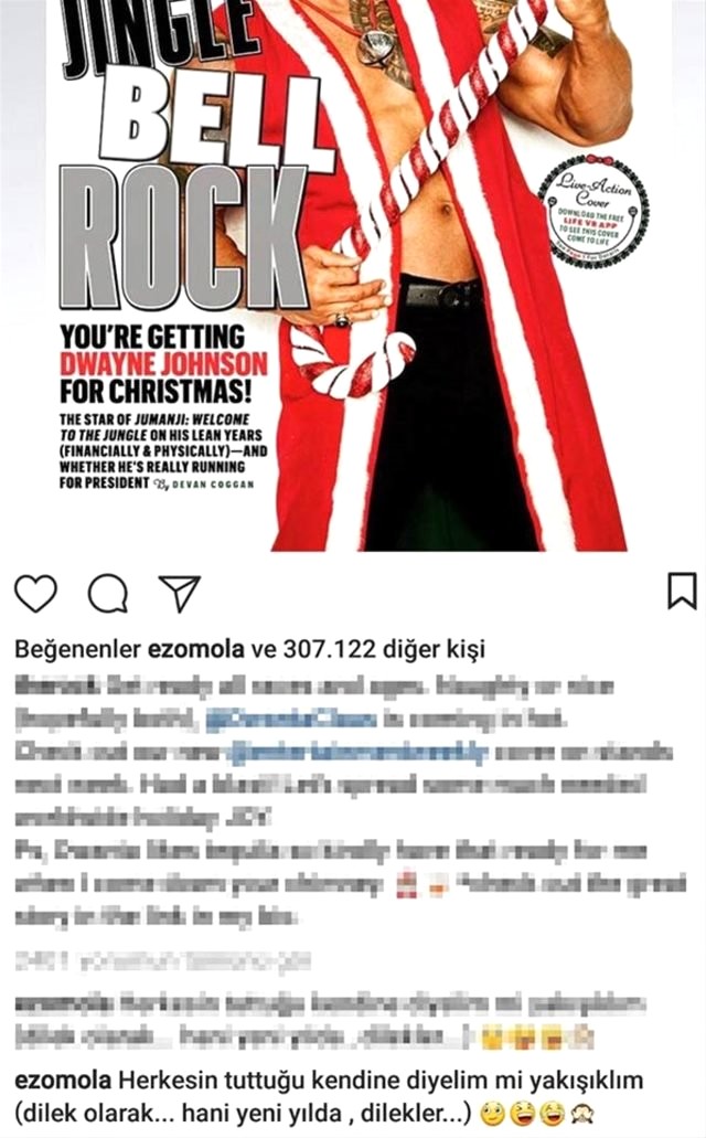 Ezgi Mola Dwayne Johnson İçin Neler Söyledi