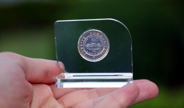 Beştepe'deki konuklara anlamlı hediye! Tedavüle sokulacak