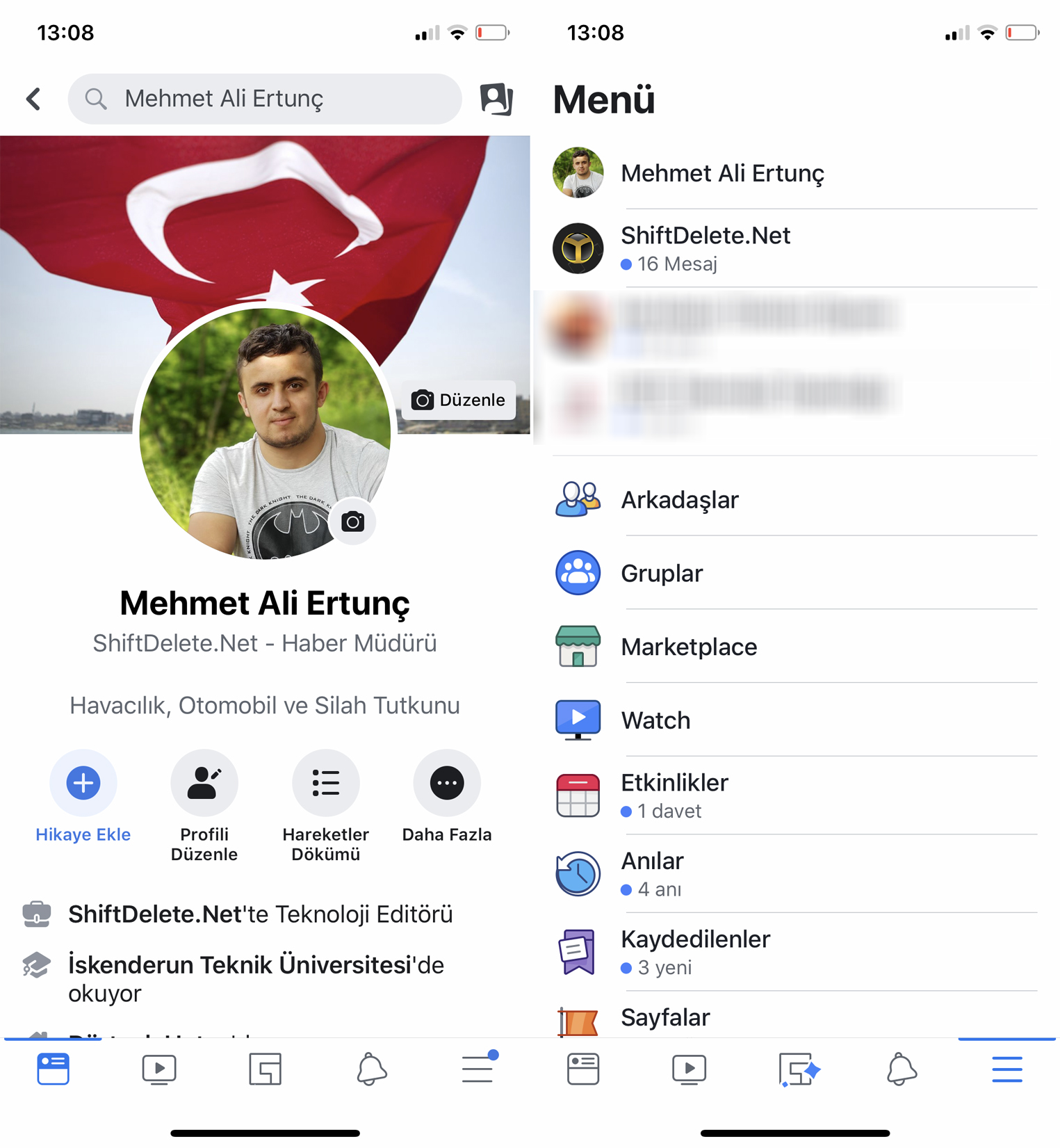 Facebook'un yeni tasarımı!