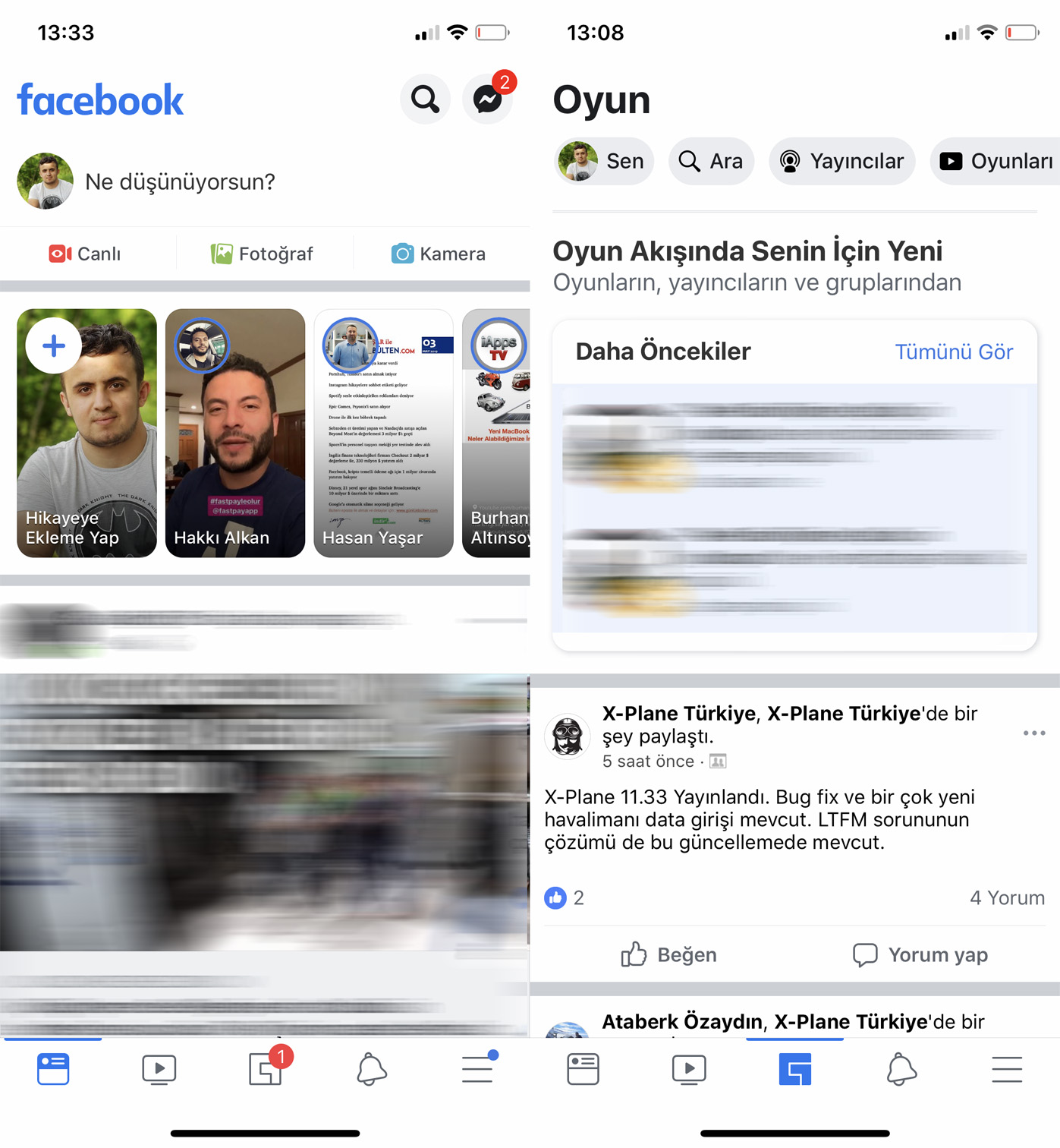 Facebook'un yeni tasarımı!