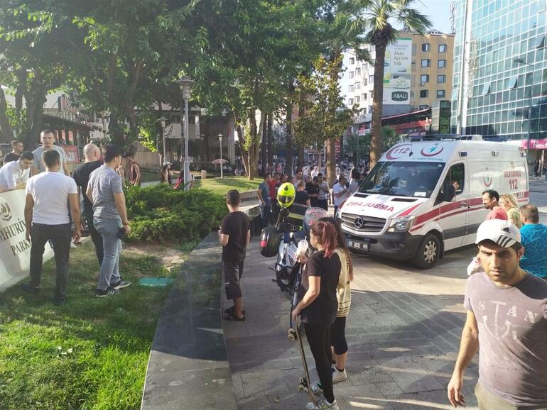 Denizli'de akıllara durgunluk veren olay! Yer altında içti, sokak ortasında bayıldı