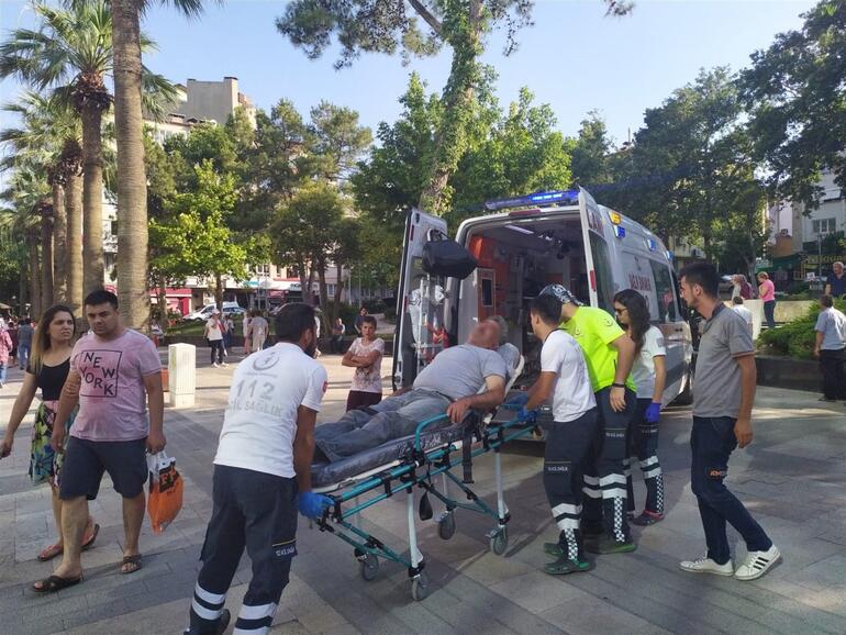 Denizli'de akıllara durgunluk veren olay! Yer altında içti, sokak ortasında bayıldı