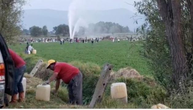 Son dakika petrol boru hattında patlama