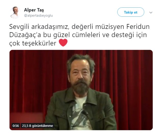 Feridun Düzağaç seçimlerde destekleyeceği kişiyi açıklayıp video çekti