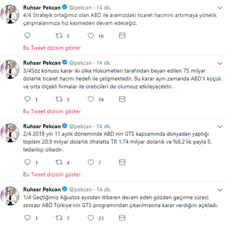 Trump'ın kararının ardından Türkiye'den ilk tepki