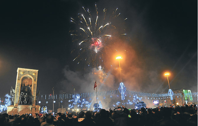 Taksim'de Yıllbaşı Yasağı
