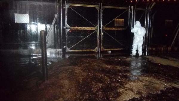 Gaziantep'te petrol boru hattına yıldırım düştü! Mahalle boşaltıldı